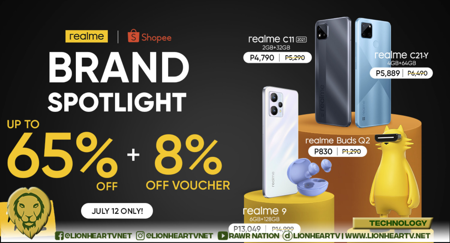 realme 9 to debut on Shopee during realme’s Brand Spotlight sale on July 12!