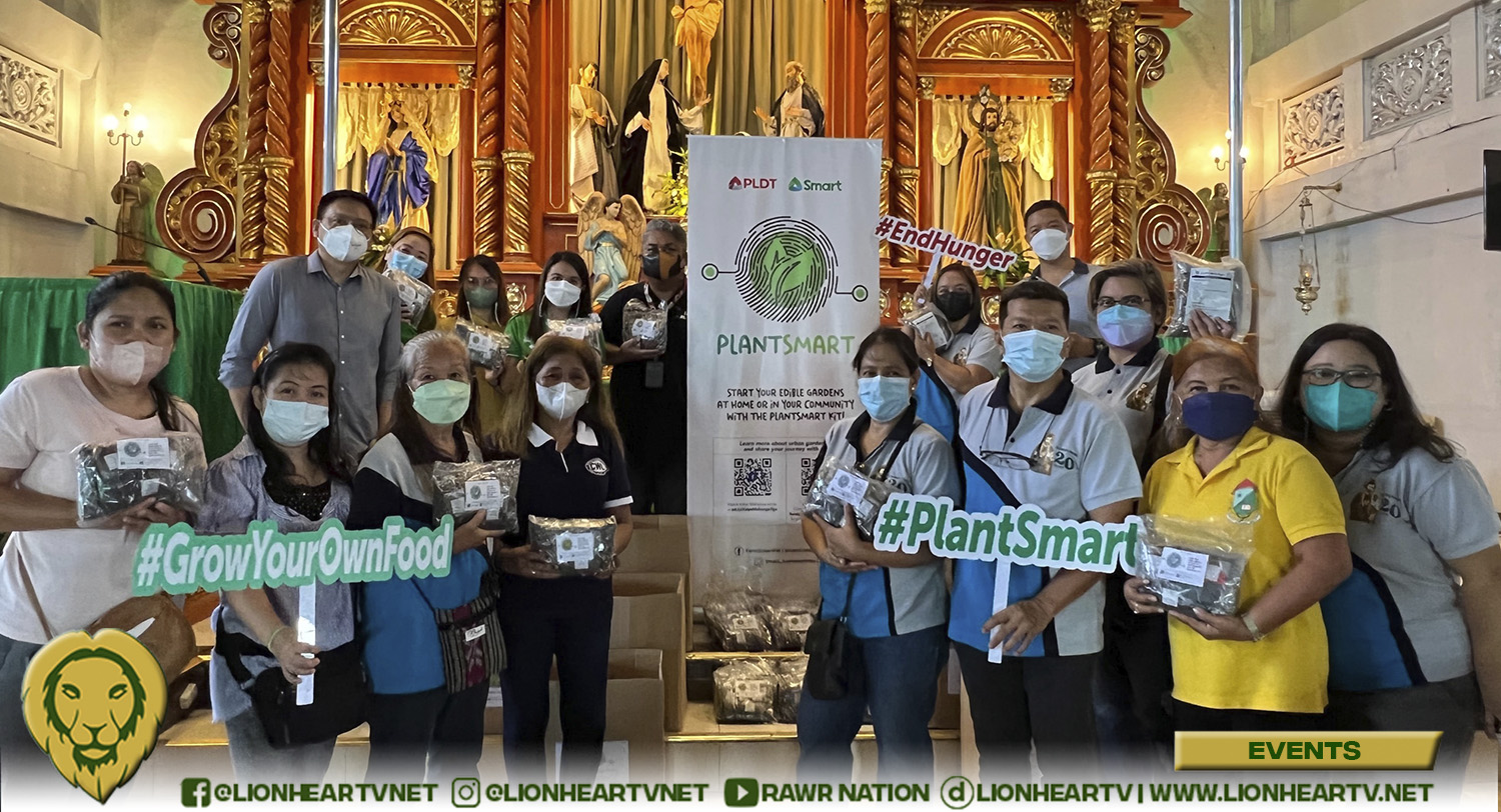 Bringing food security closer to home with PLDT, Smart ‘PlantSmart’ kits