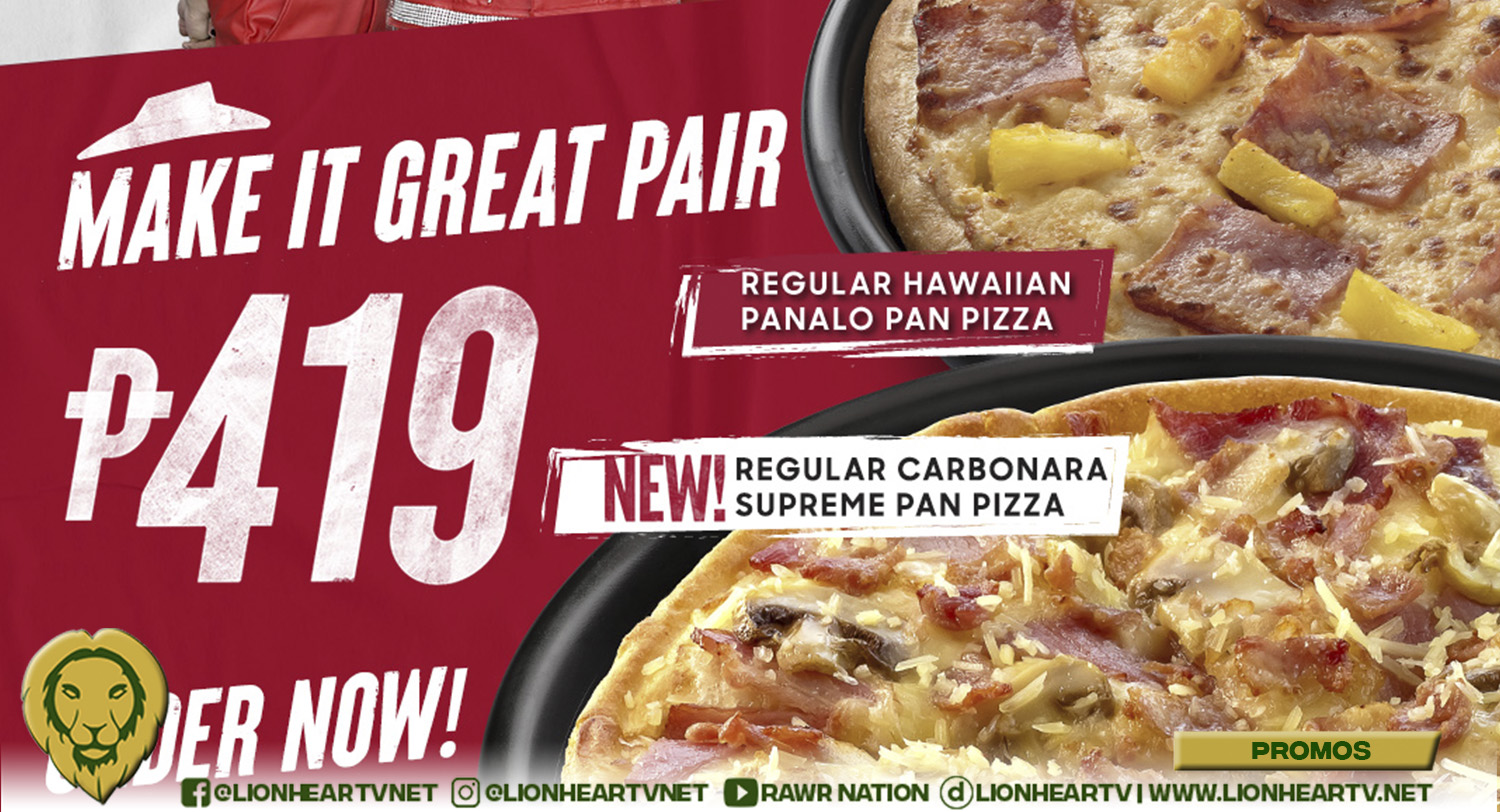 Create those great moments with Pizza Hut and SB19’s ‘Make It Great Pair Promo’