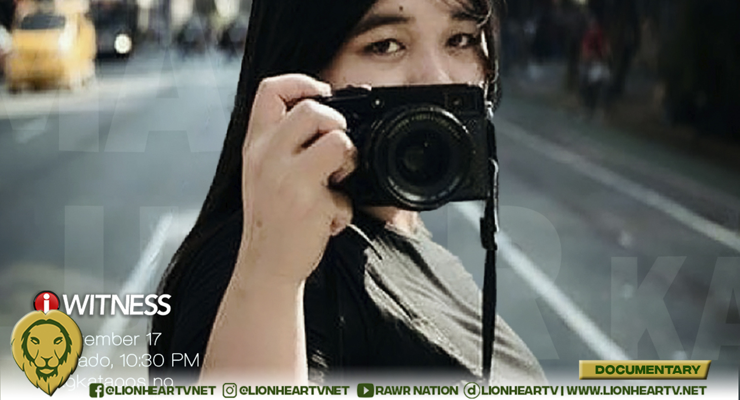 Howie Severino reunites with docu photographer Xyza Cruz Bacani this Saturday on I-Witness