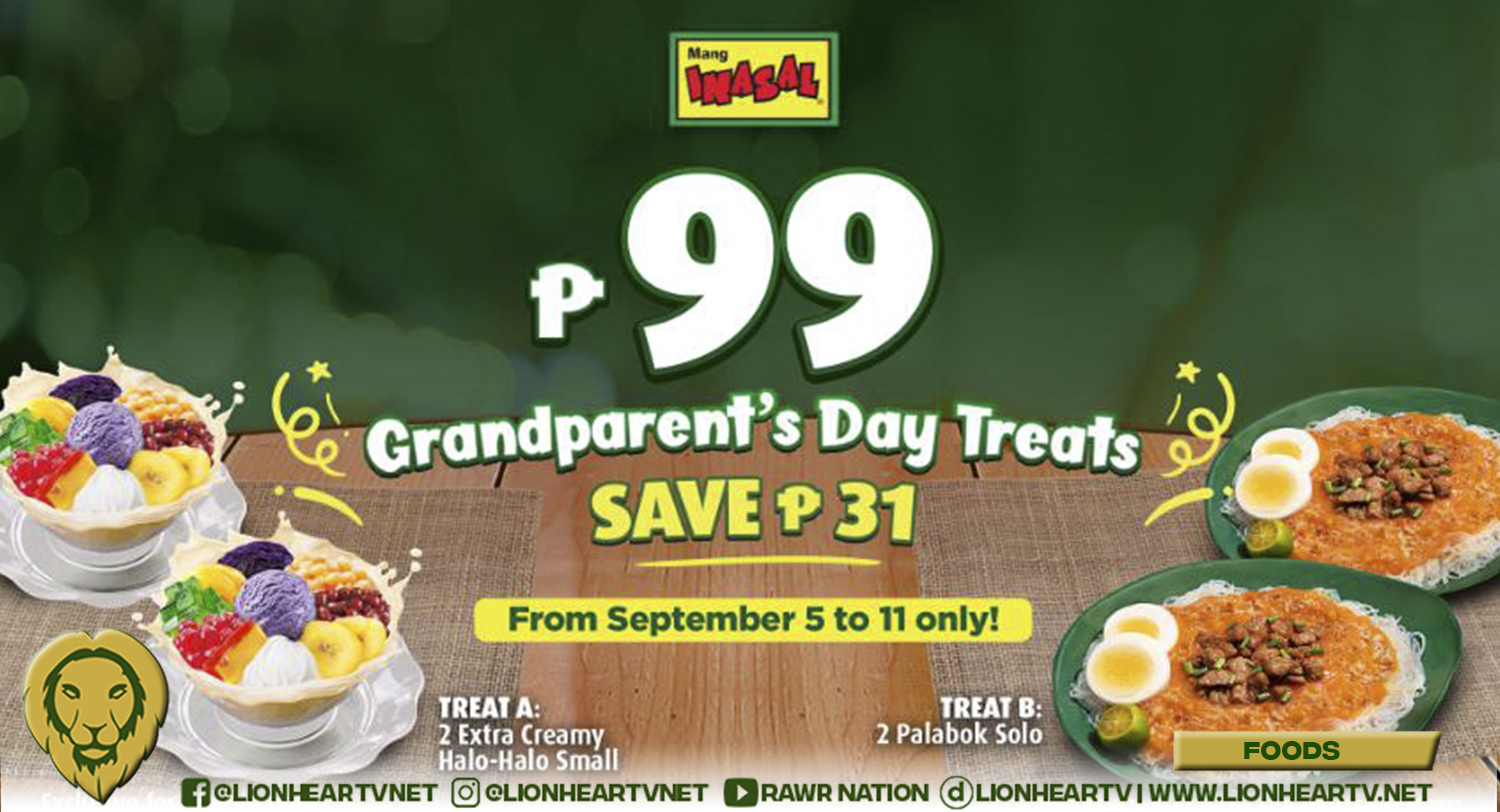 Grandparents get a week-long treat from Mang Inasal