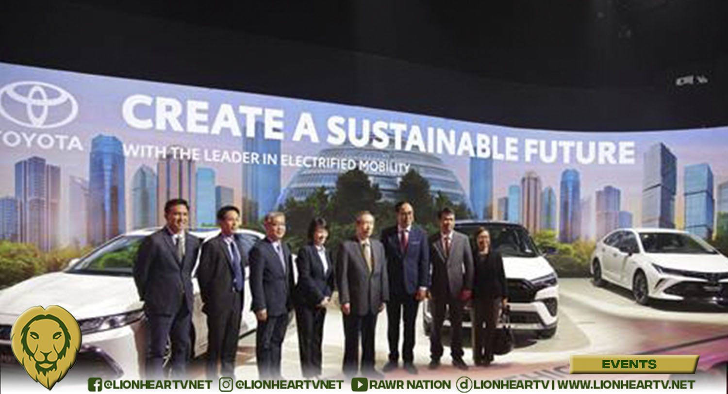 Toyota Motor Philippines leads the way to greener mobility, showcases electrified vehicle line-up at PIMS