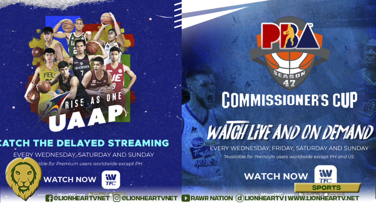 ABS-CBN brings more hardcourt action from the UAAP and PBA to audiences overseas