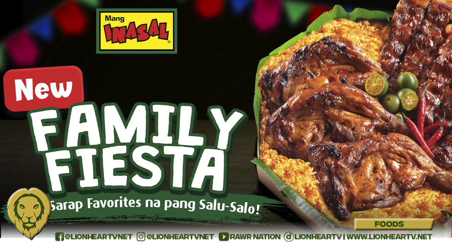 All your “Ihaw-Sarap” favorites are now in Mang Inasal Family Fiesta!