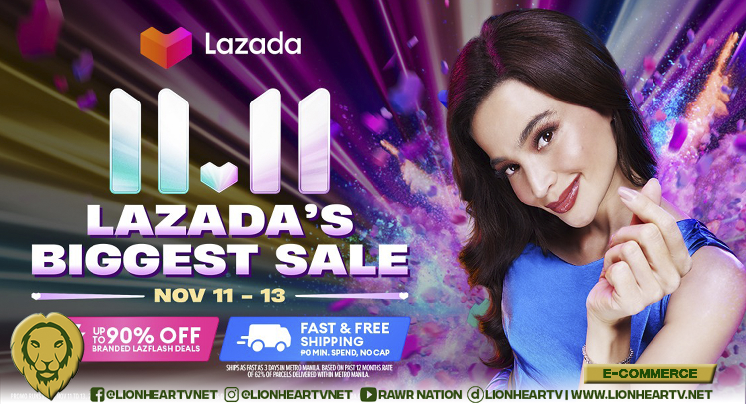11.11 Lazada’s Biggest Sale launches with Multimedia Superstar Anne Curtis