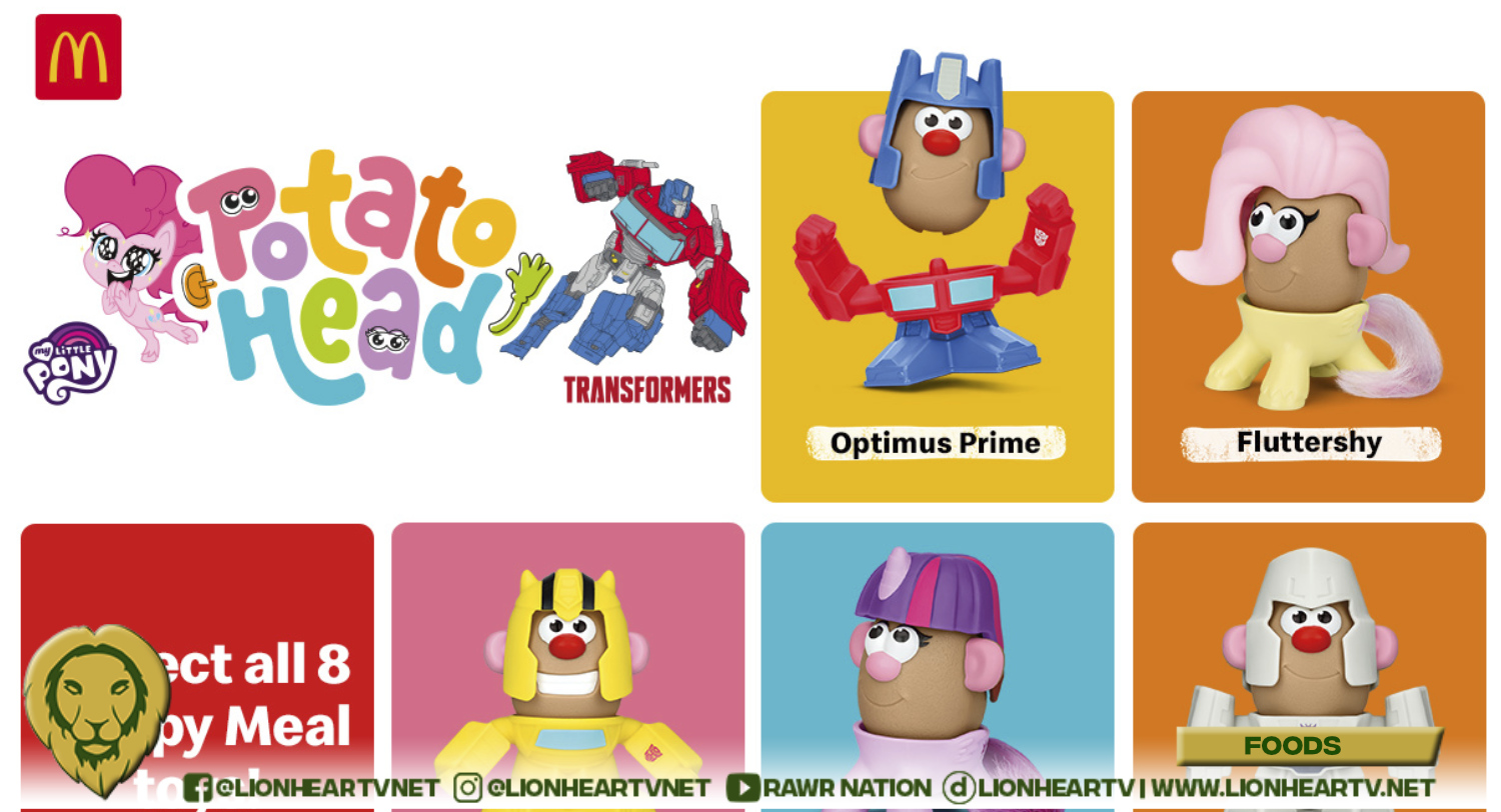 Amp up your imagination with the McDonald’s NEW Potato Head Happy Meal!