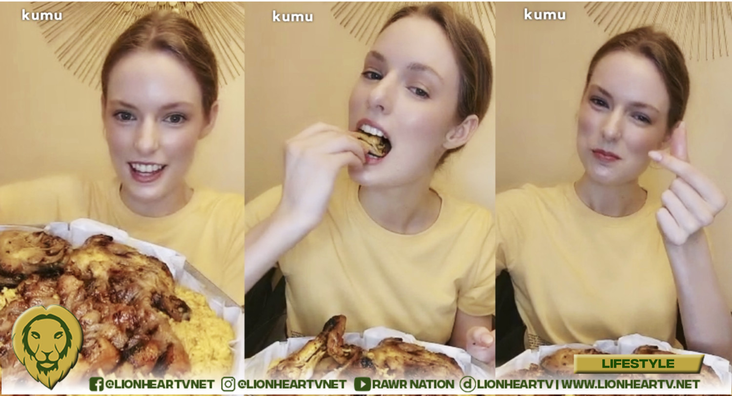 Mang Inasal wins Miss Earth Australia’s heart in her mukbang