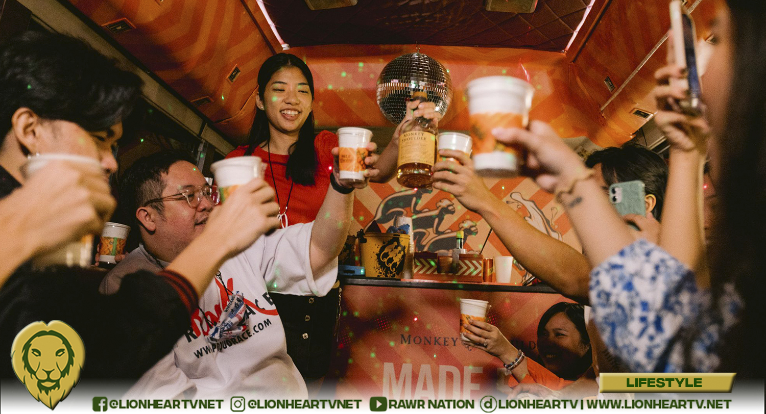 Go from sitting in pre-party traffic jams to getting the party started on the road; Monkey Shoulder calls on Manilenos to #MakeItMonkey onboard the Monkey Mixer Van