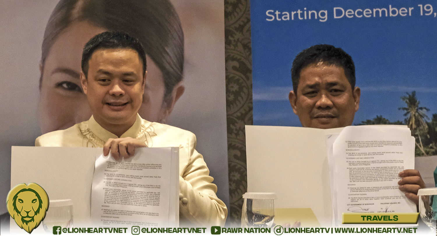 Borongan City, PAL ink deal to start flight route to Borongan City Airport