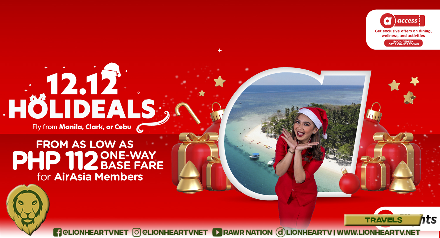 AirAsia Philippines launches 12.12 Holideals, ends 2022 strong with high load factor