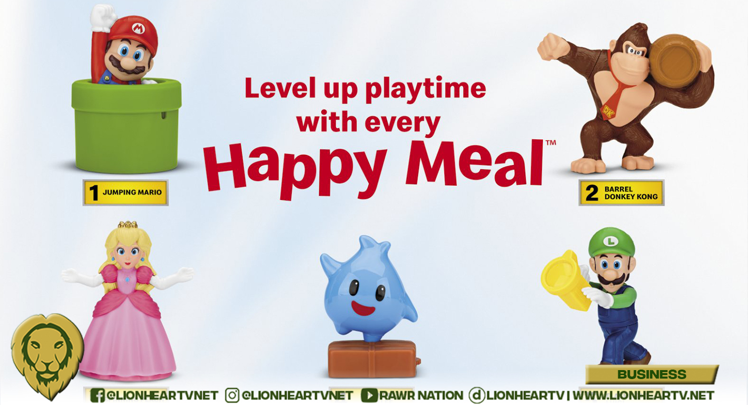 Brace yourselves for a SUPER adventure with McDonald’s Super Mario Happy Meal!