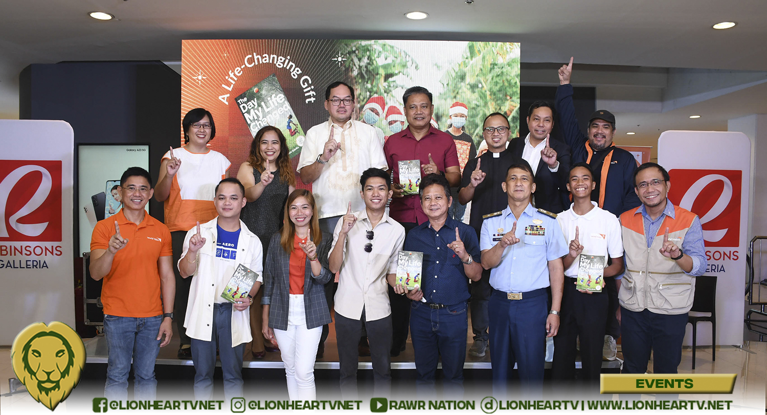 World Vision Philippines celebrates their 65th anniversary with ‘The Day My Life Changed’ book