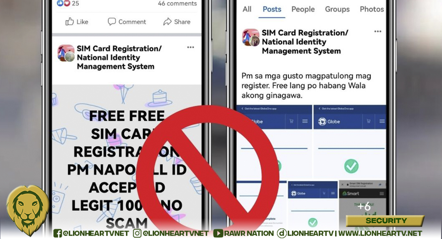 Globe warns vs online offers for SIM registration assistance