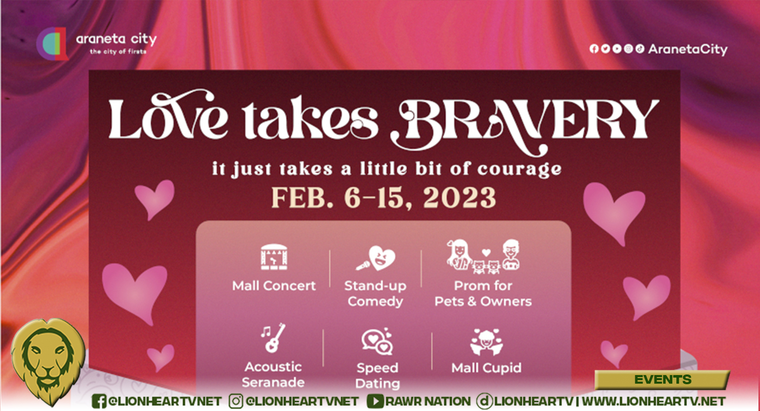 Confess true feelings and celebrate romance at Araneta City