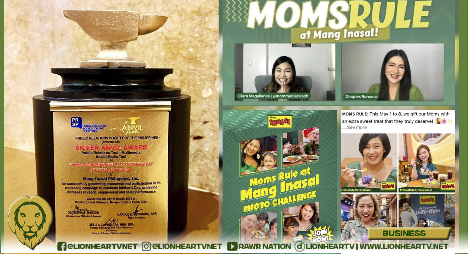 Mang Inasal wins Silver Anvil