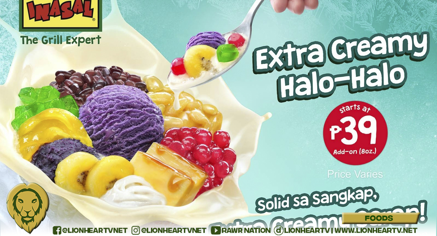 Celebrate “summer sarap” with Mang Inasal Extra Creamy Halo-Halo
