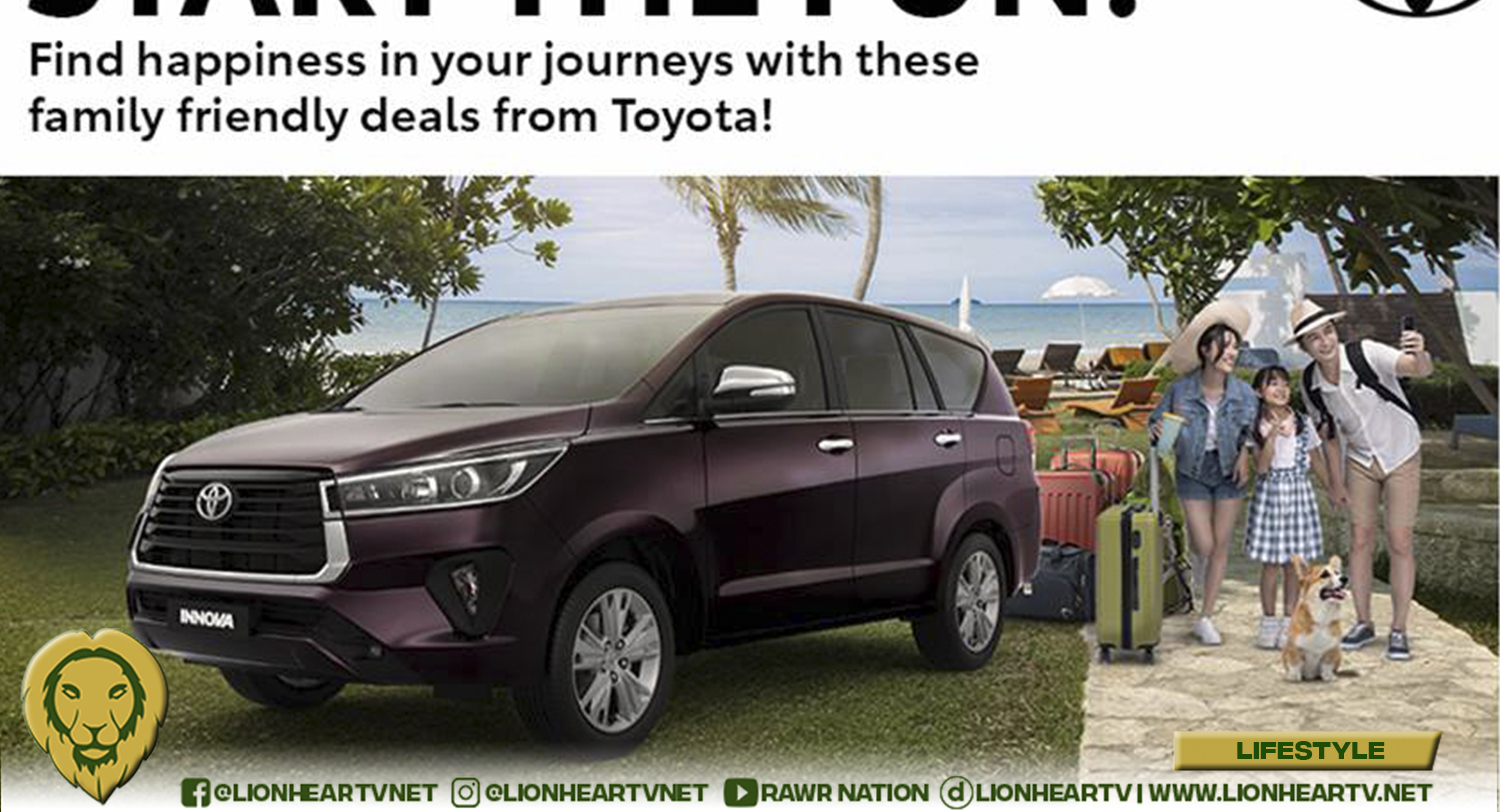 Family friendly deals from Toyota await this March so you can start the fun!