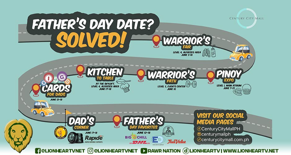 Century City Mall’s Dad-venture-filled June