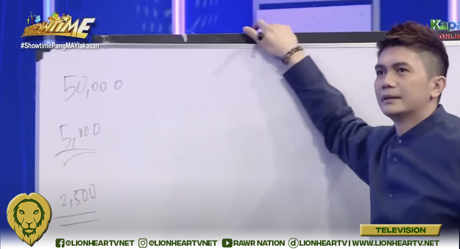 Influential US-based Filipino Math teacher praises ‘It’s Showtime’s’ Rampanalo