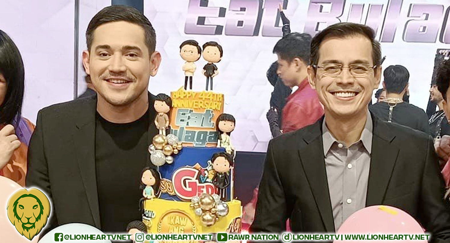 Paolo Contis and Isko Moreno became emotional on the 44th anniversary of ‘Eat Bulaga’