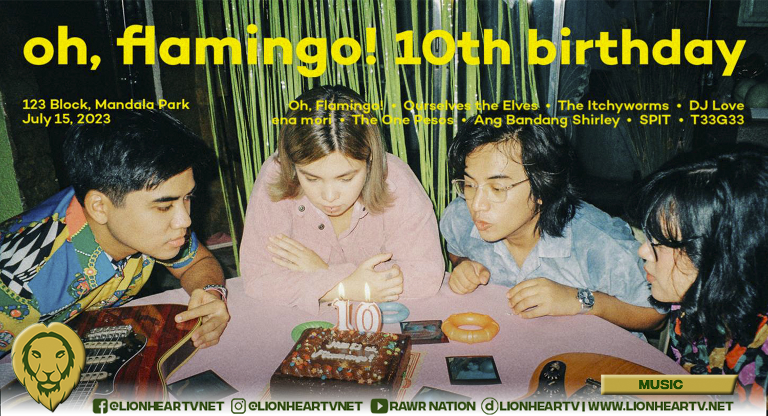 Oh, Flamingo!’s acclaimed album, Pagtanda available for exclusive pre-orders at the band’s birthday concert this week!