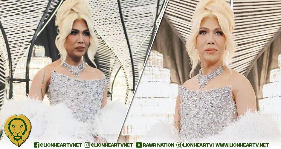 Vice Ganda's Look At The Gma Gala 2023 Used 770 Yards Of Ostrich