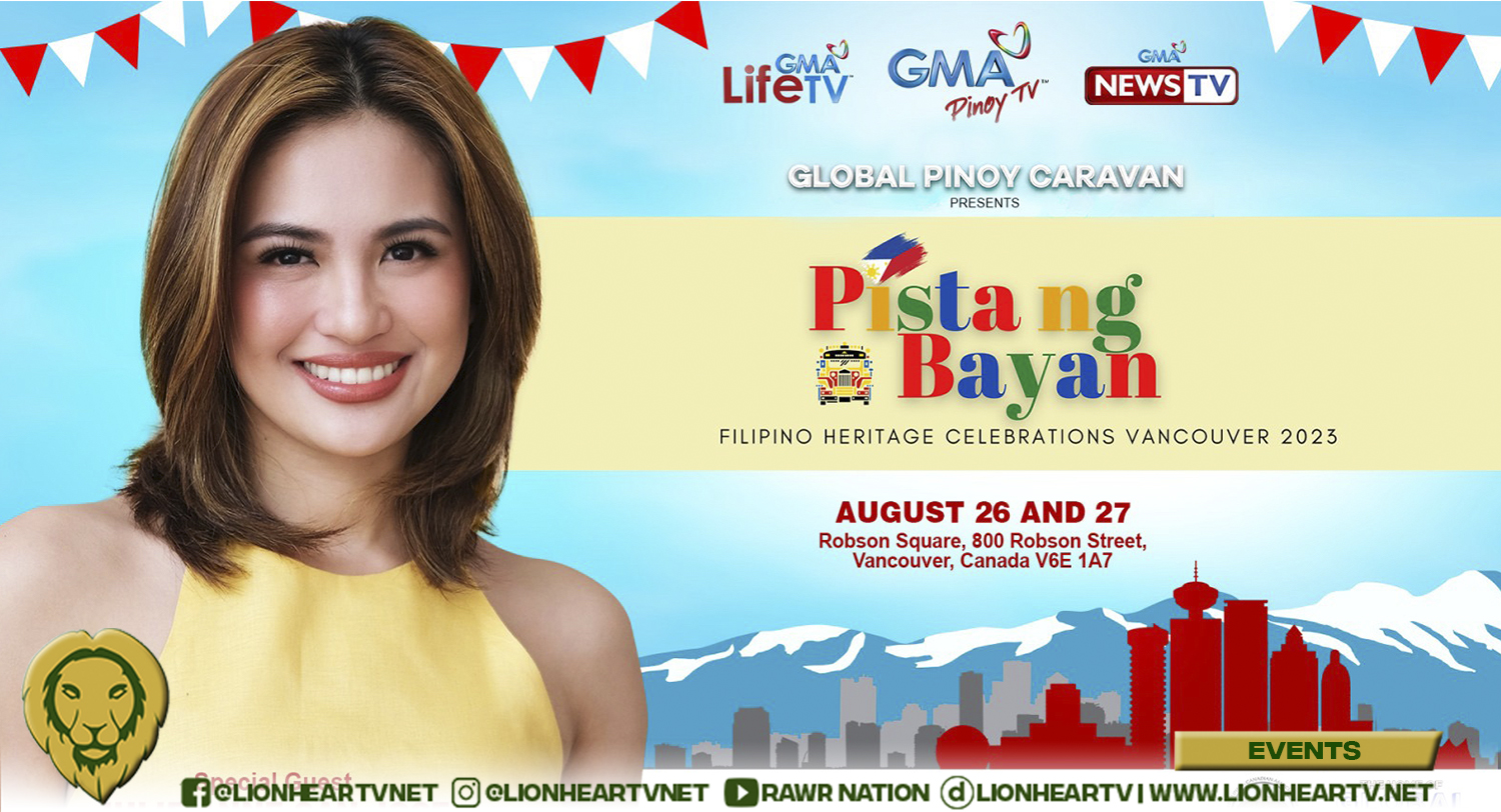 Julie Anne San Jose and Rayver Cruz headline Taste of Manila and Pista ng Bayan Vancouver 2023 in Canada