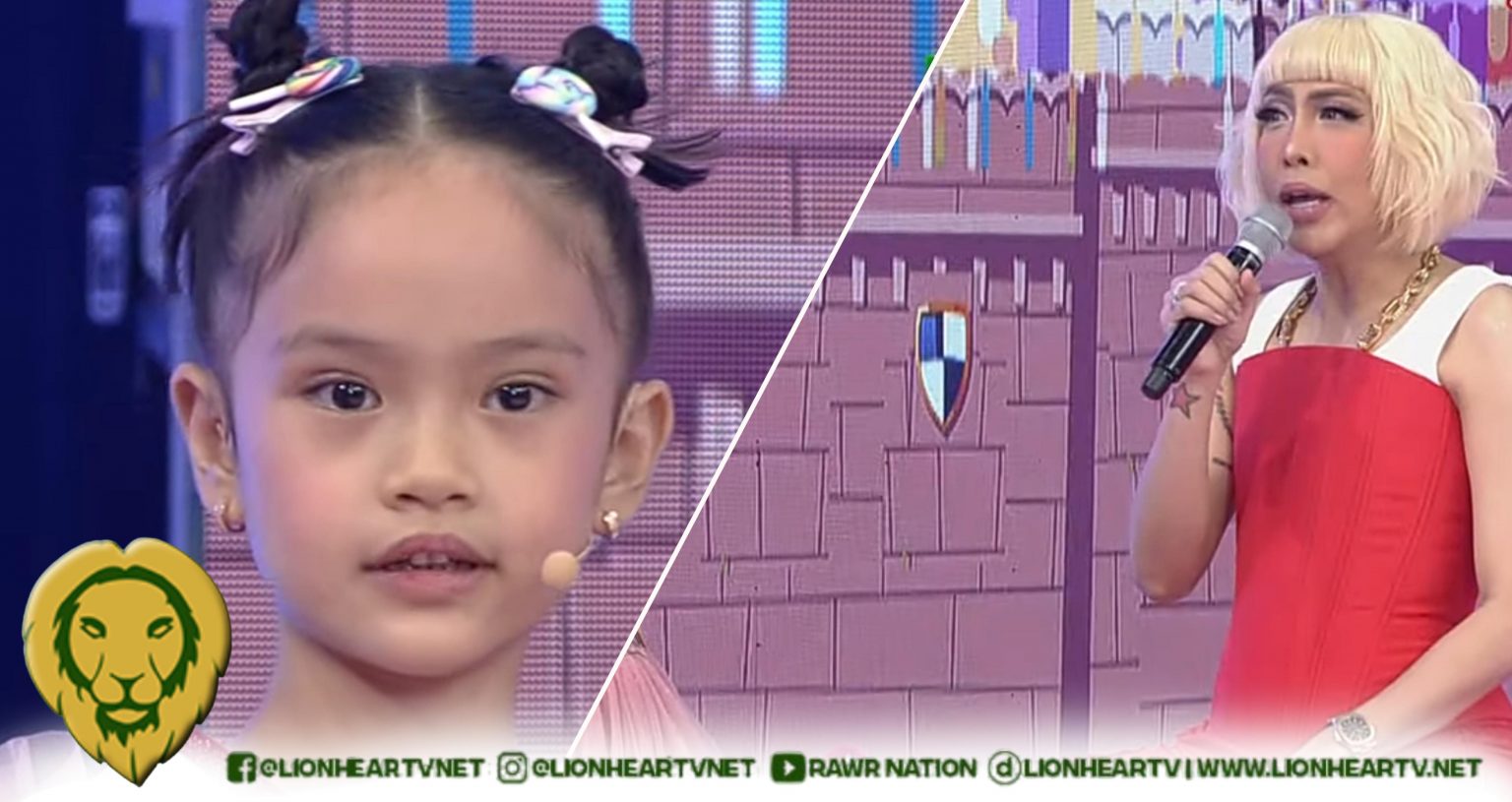 Vice Ganda, Vhong Navarro playfully ask a ‘Mini Miss U’ candidate: ”Tao ba ‘to o A.I.?”