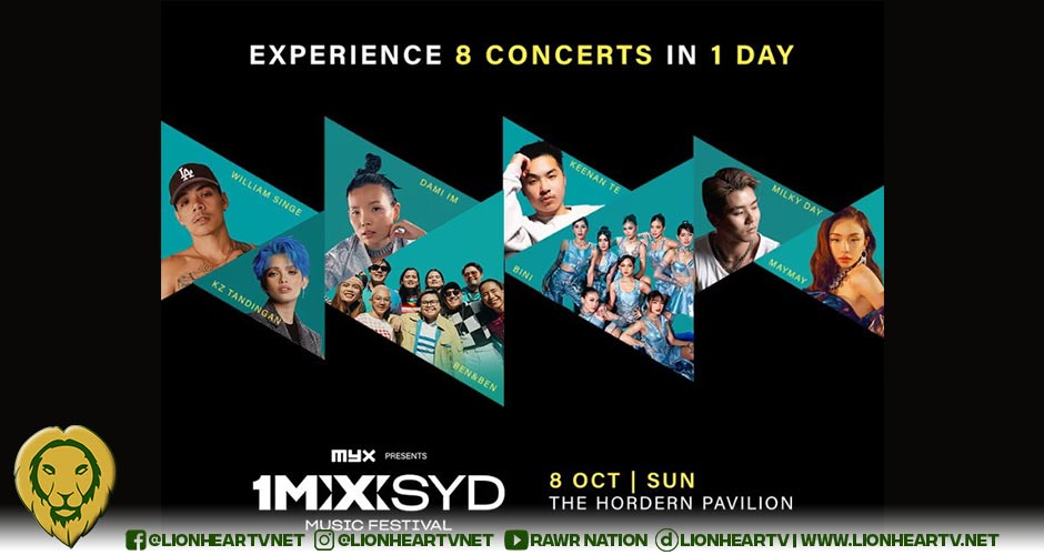 1MX Heads to Sydney With World-Class Pinoy Acts From MayMay, Kz, Bini and Ben&Ben