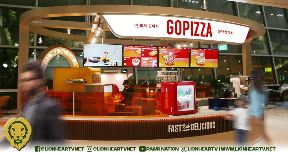 Korea’s No. 1 ‘Single-Serve Pizza’ GOPIZZA launches in Singapore’s Changi Airport – hit tangy flavours now easily available to SEA travellers