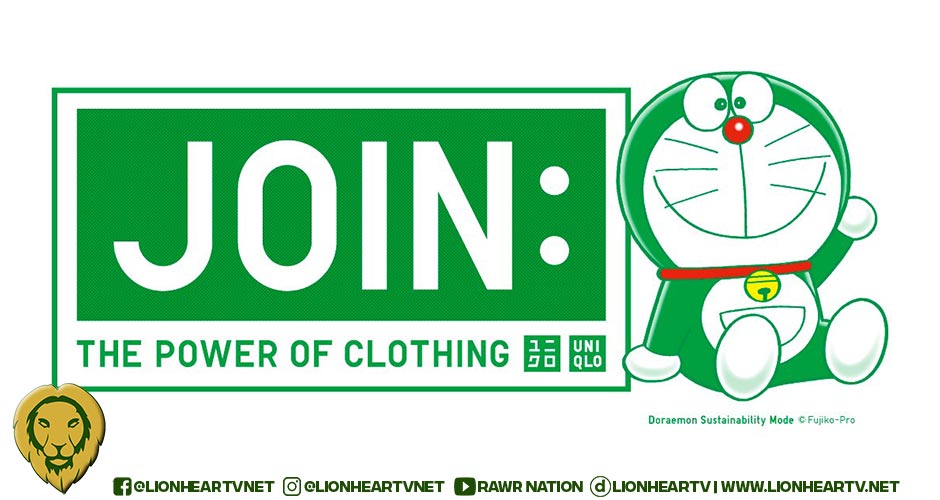UNIQLO launches Final Doraemon Sustainability Mode Products for Join The Power of Clothing Campaign