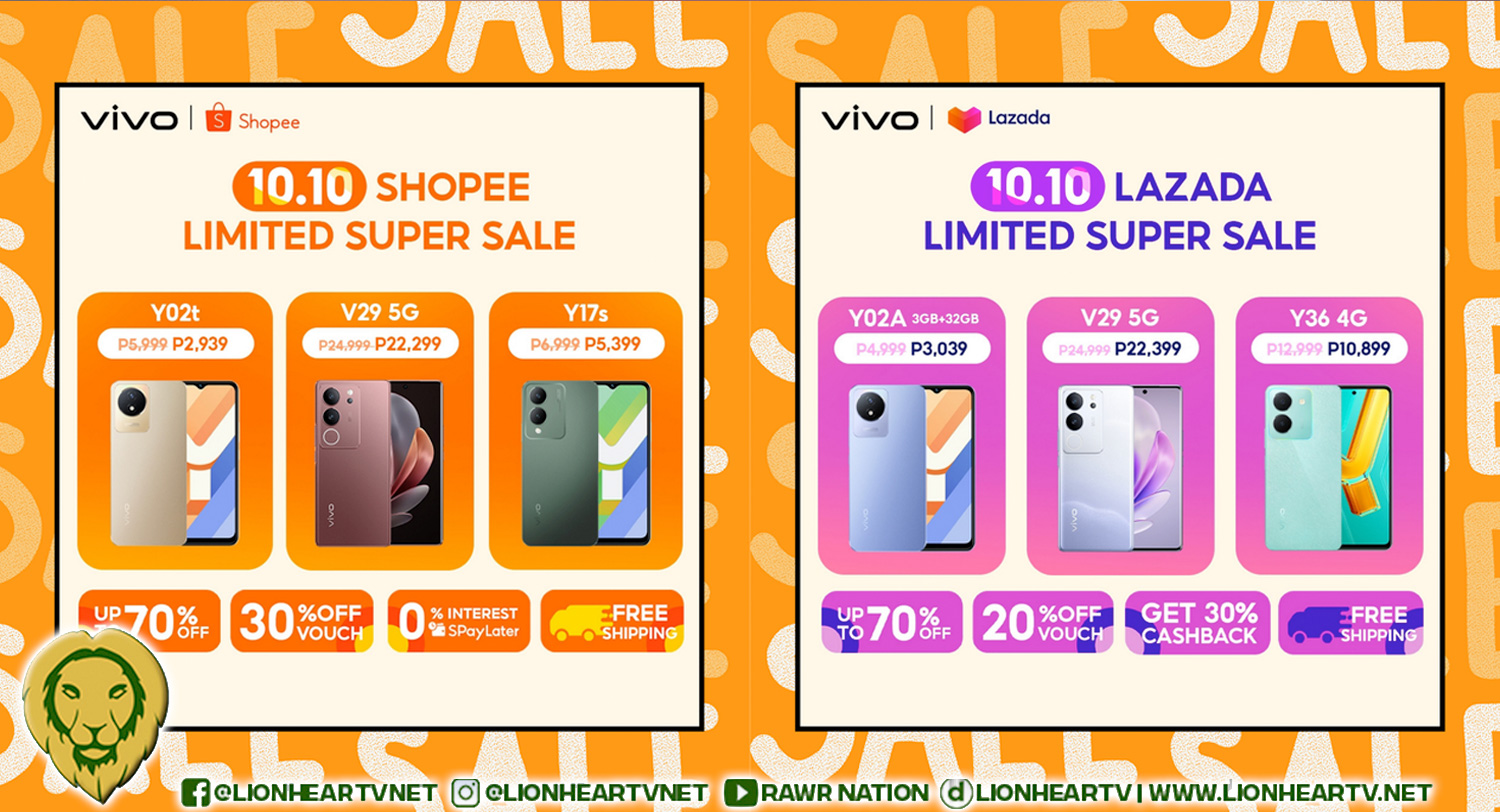 10.10 vivo Brand Tipid Fest: Unbelievable savings on phones, accessories