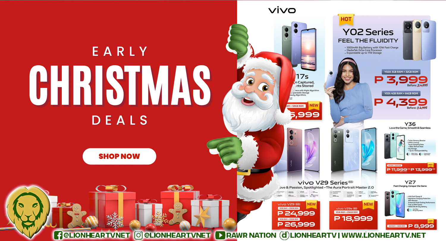 Check this out: Early Christmas deals from vivo