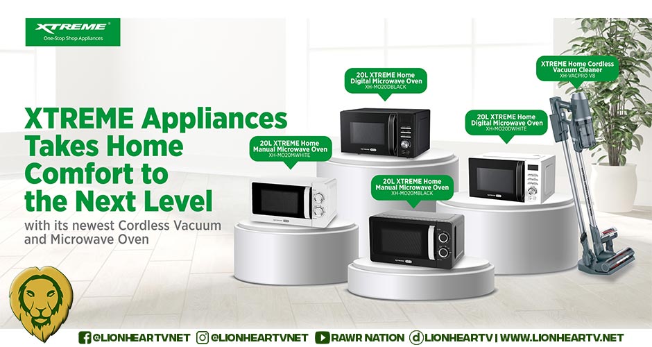 XTREME Appliances Takes Home Comfort to the Next Level with its newest Cordless Vacuum and Microwave Oven