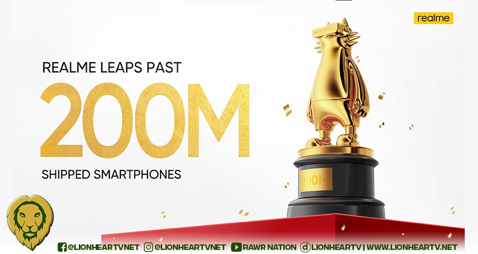 From start-up to breaking records: realme surpasses 200 Million global shipments in just 5 years