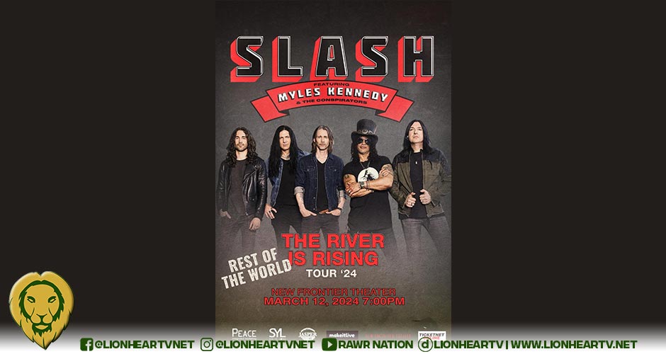 ‘Riff Lord’ Slash to rock Manila in March 2024