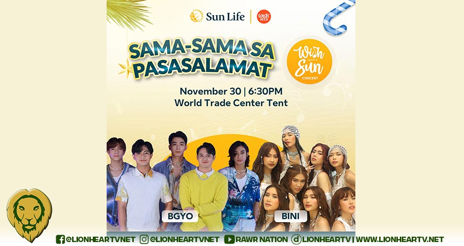 Sun Life Kicks off The Holiday Season With Wish Upon a Sun: Sama-sama sa Pasasalamat Thanksgiving Concert