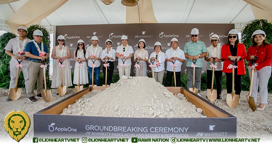 AppleOne Breaks Ground for JW Marriott Panglao Island Resort & Residences – The First Luxury Hotel & Branded Residences in Bohol, Philippines