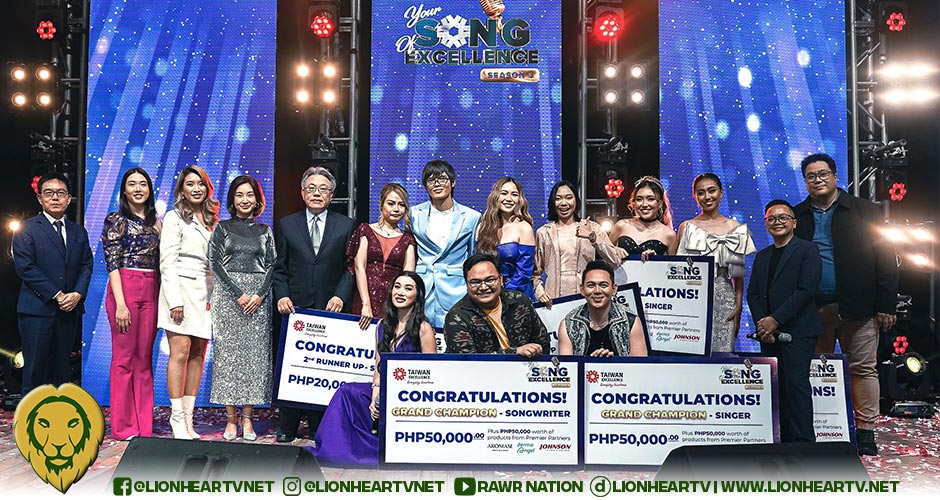 ‘Jam-packed Finals Night of Your Song of Excellence Season 3 Welcomes Newest Grand Champions’