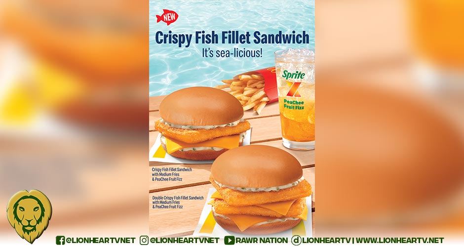 McDonald’s launches a SEA-licious experience with their NEW Crispy Fish Fillet Sandwich