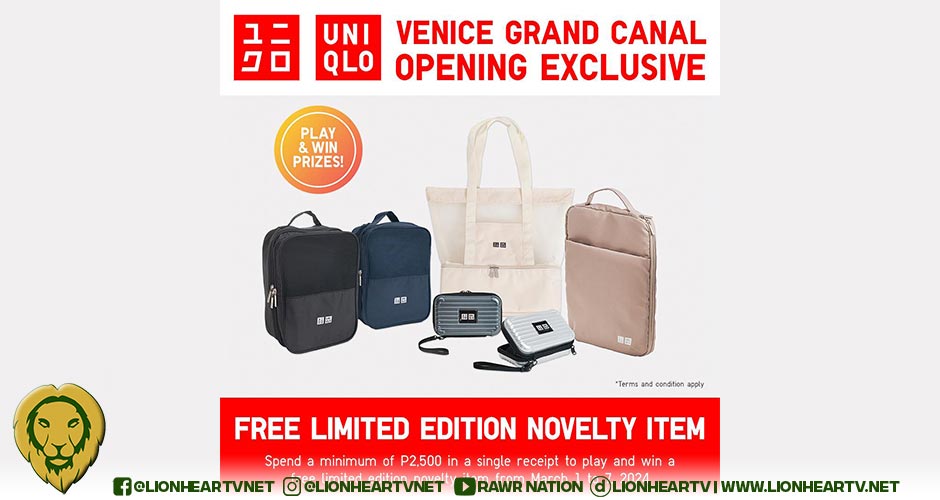 UNIQLO Philippines arrives at Venice Grand Canal Mall, opens new store with week-long promos