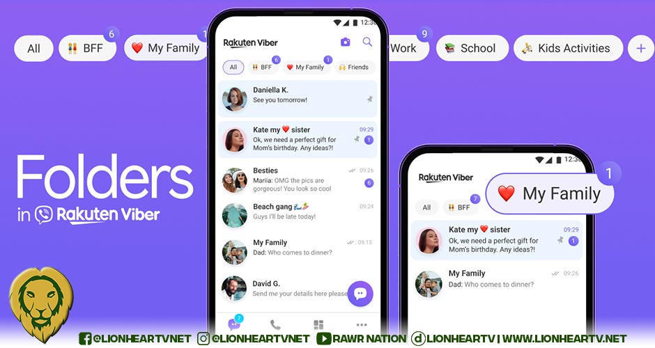 Rakuten Viber launches customizable chat folders in the Philippines