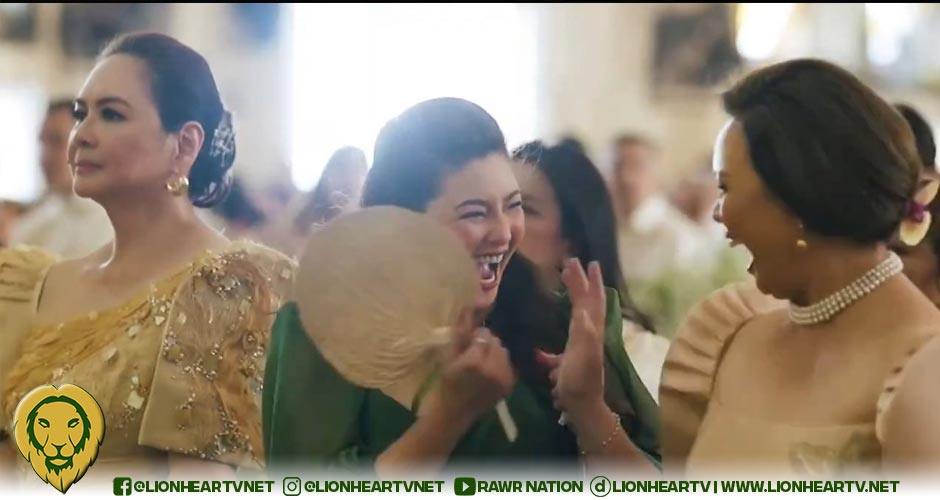 LOOK: Charo Santos pokes fun at meme with Regine Velasquez during Angeline Quinto’s wedding