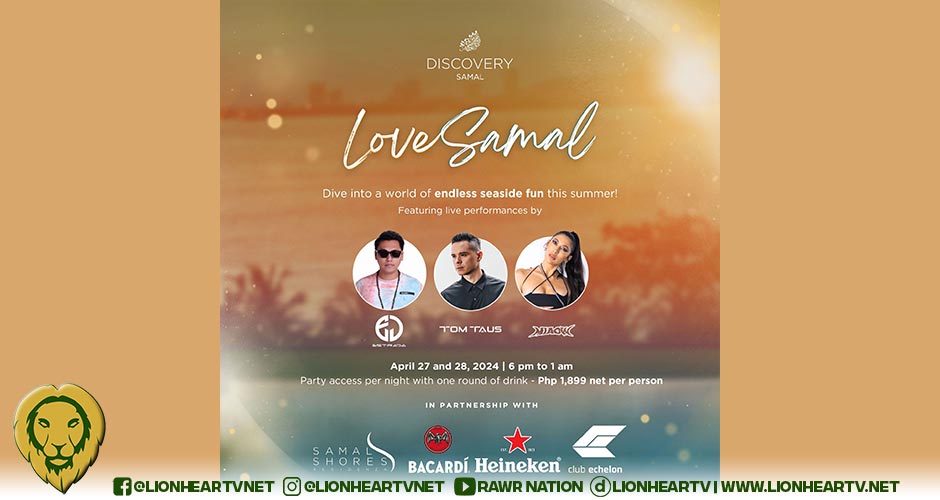 Experience the Ultimate Summer at the Love Samal Summer Party in Discovery Samal