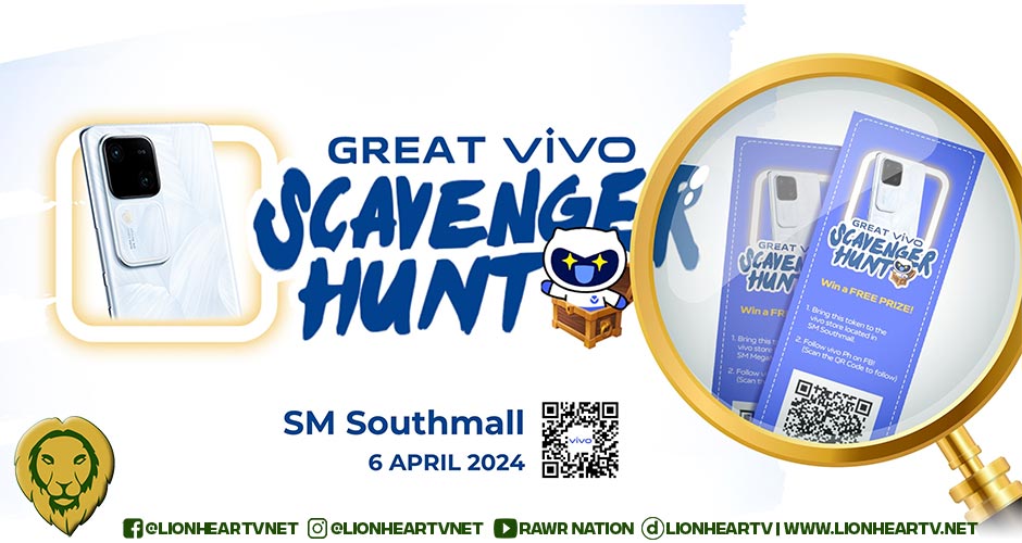 Great vivo Scavenger Hunt coming to SM Southmall on April 6