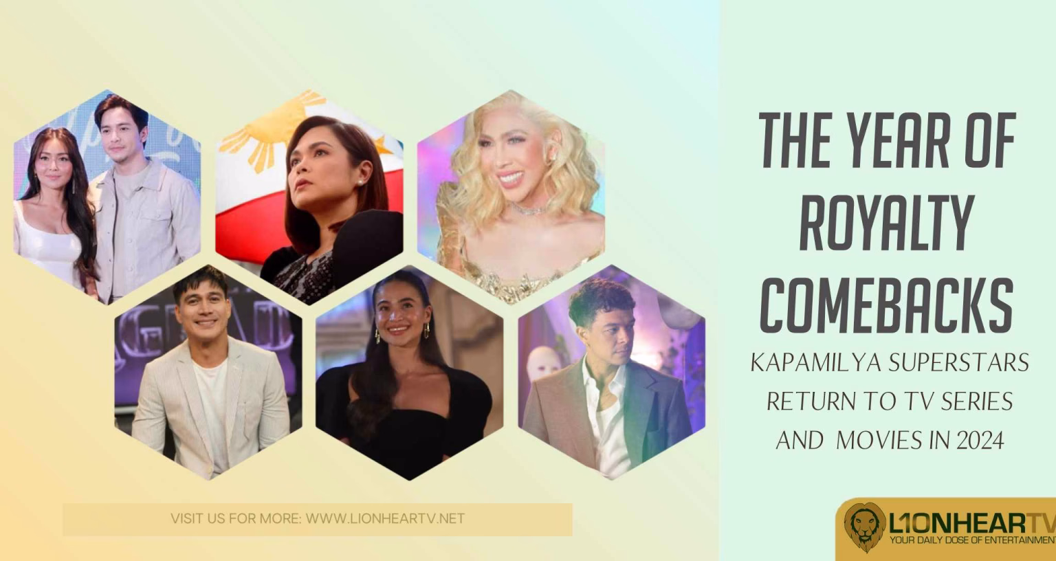 In 2024, Kapamilya superstars make their long-anticipated comeback to TV series and movies