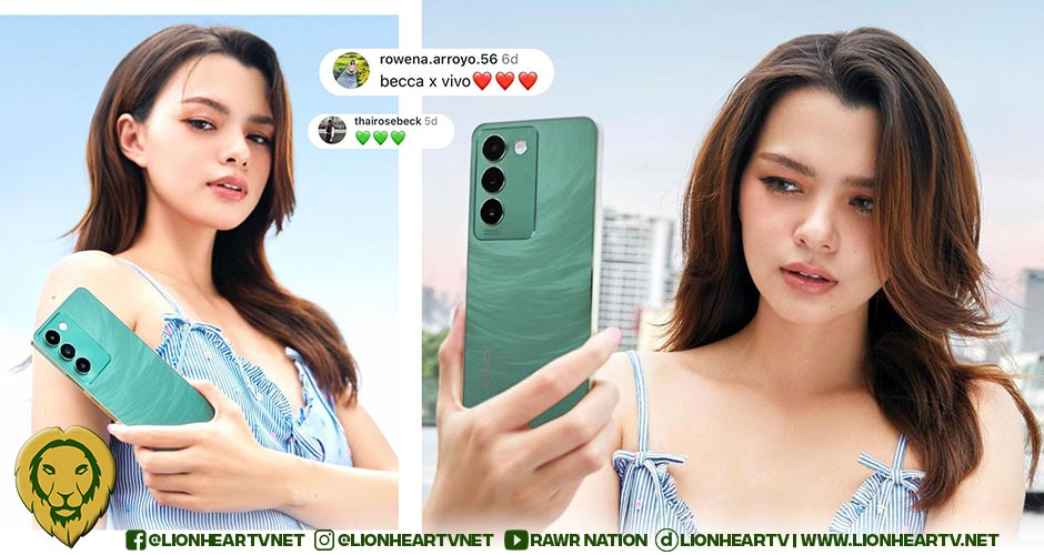 LOOK: Netizens reacted to Thai superstar Becky’s photo with the vivo Y100