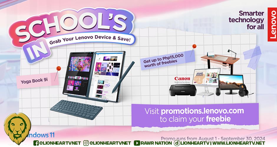 Gear Up for Success: Lenovo’s Back-to-School Promo Offers Unmatched Devices with Premium Freebies