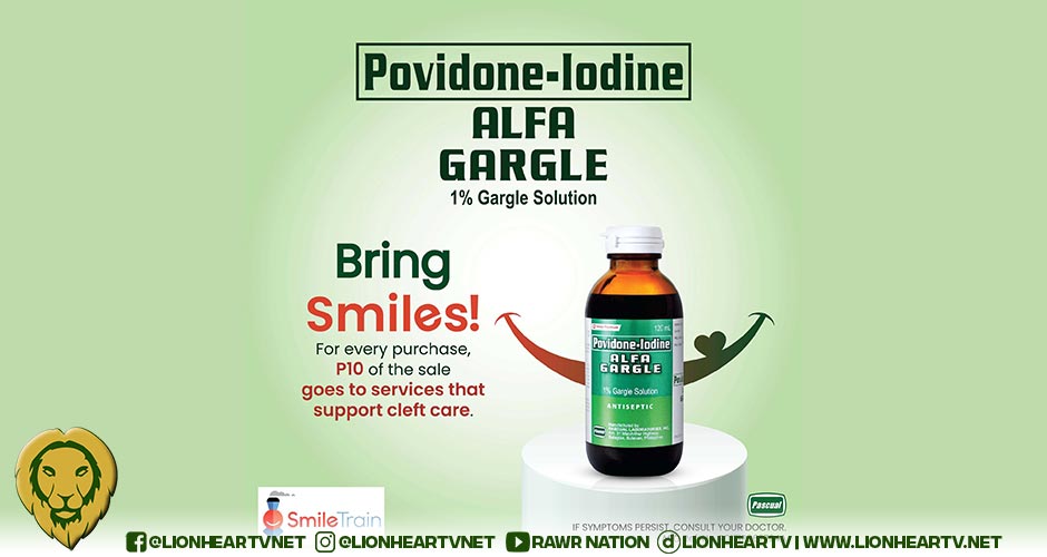 Alfa Gargle Helps Bring Smiles Through Smile Train Philippines
