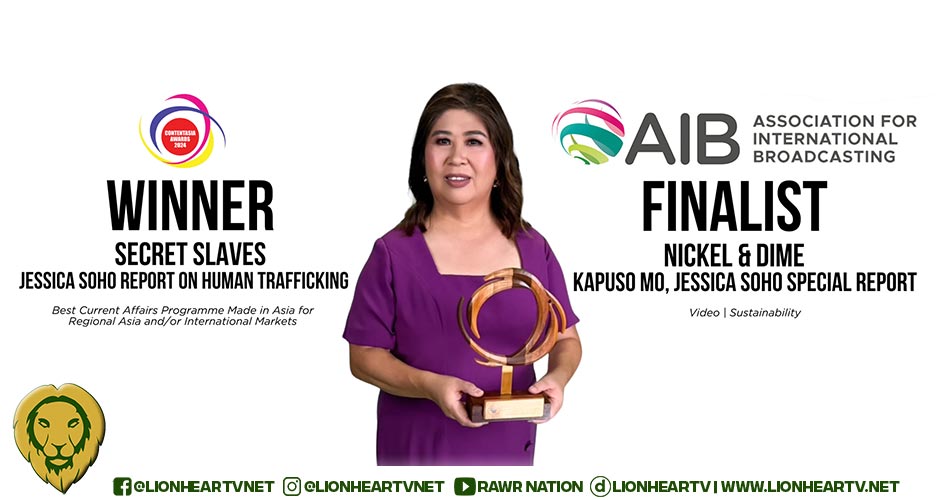 Following ContentAsia Win: Jessica Soho earns AIBs nomination for ‘KMJS’